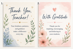 Gift Card for a Teacher