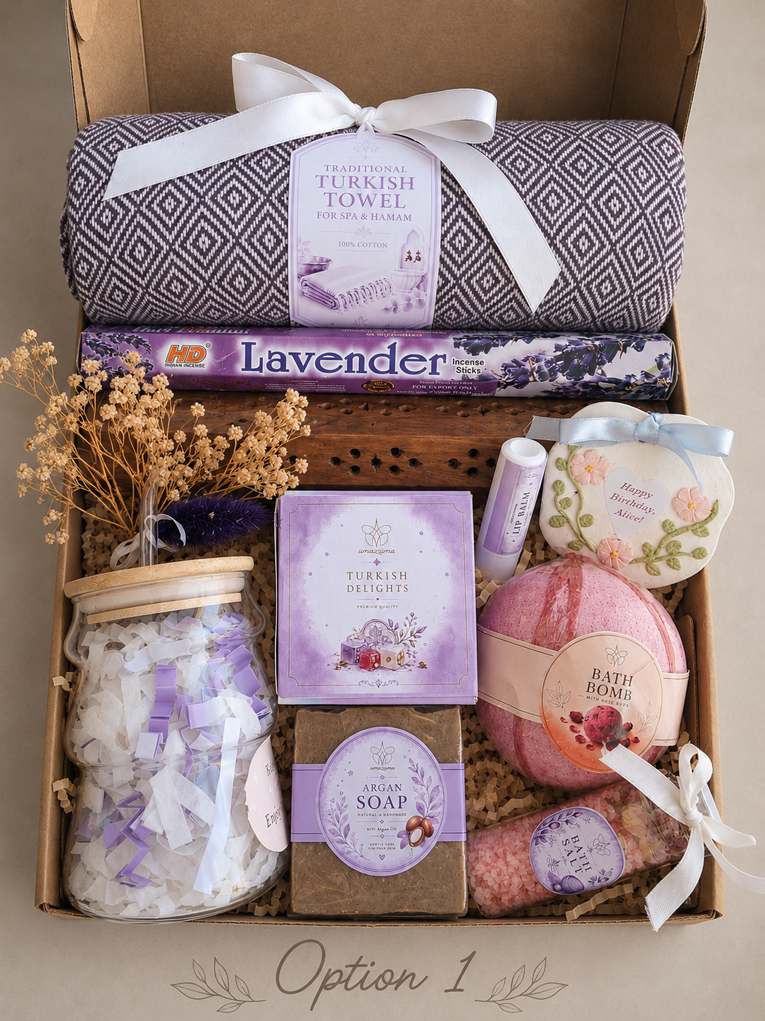 Handmade Knit Blanket Gift Box | Incense & Cozy Relaxation Gift Set | Gift for Her