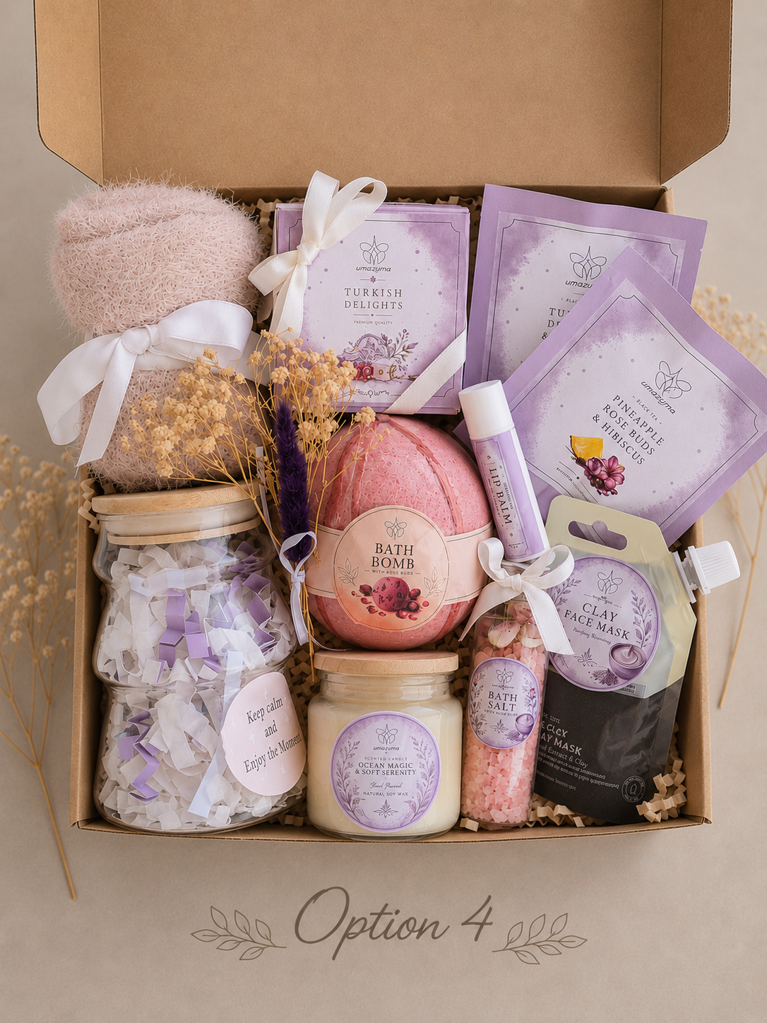 Handmade Knit Blanket Gift Box | Incense & Cozy Relaxation Gift Set | Gift for Her