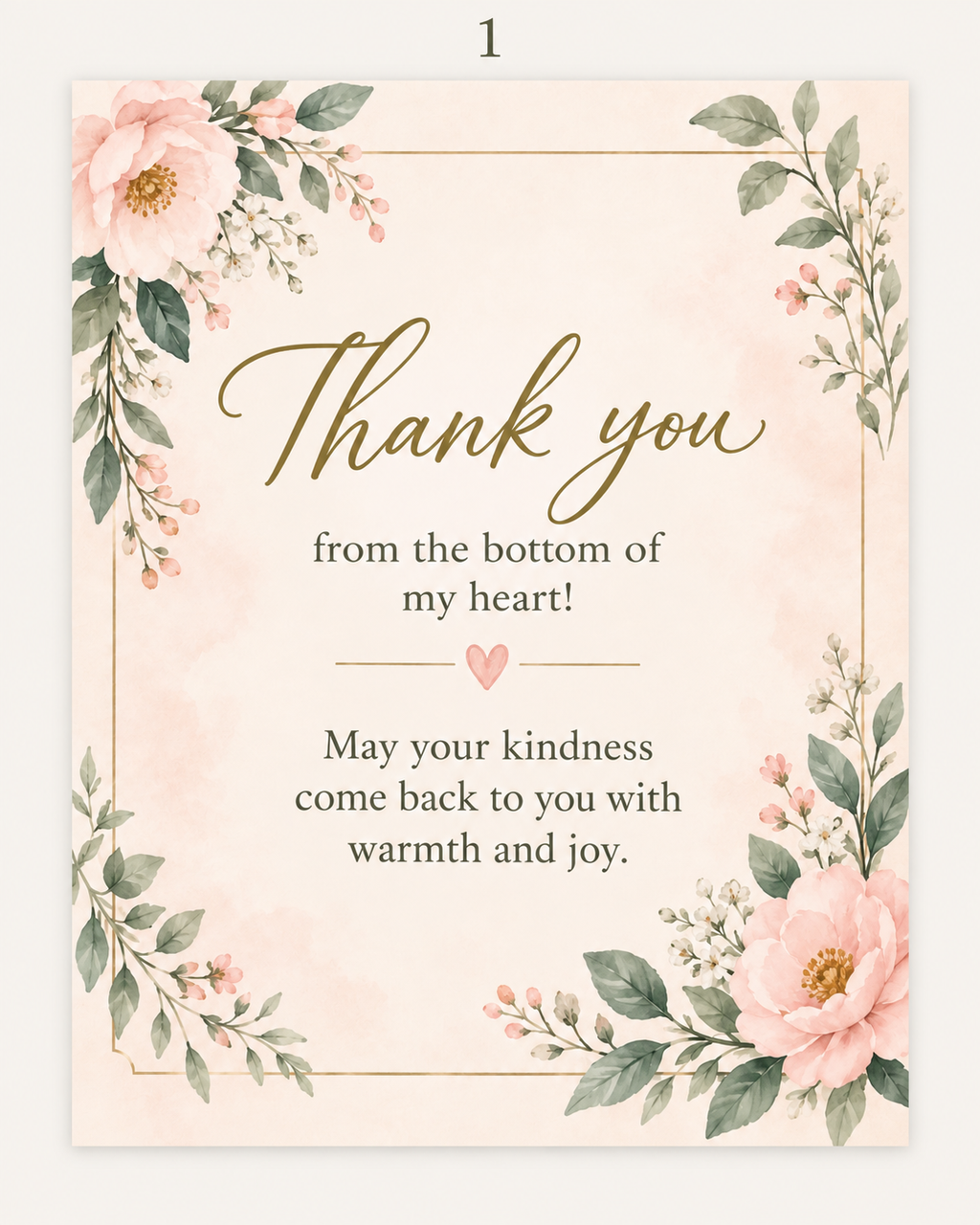 Card Thank you