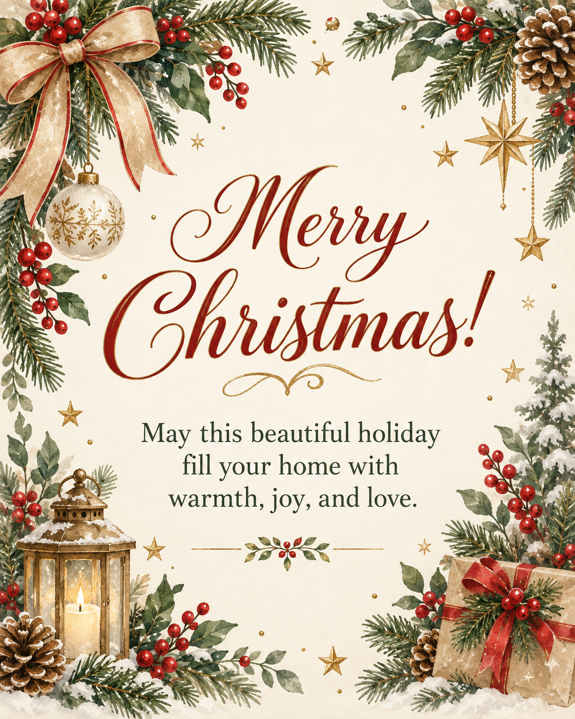 Card for Christmas