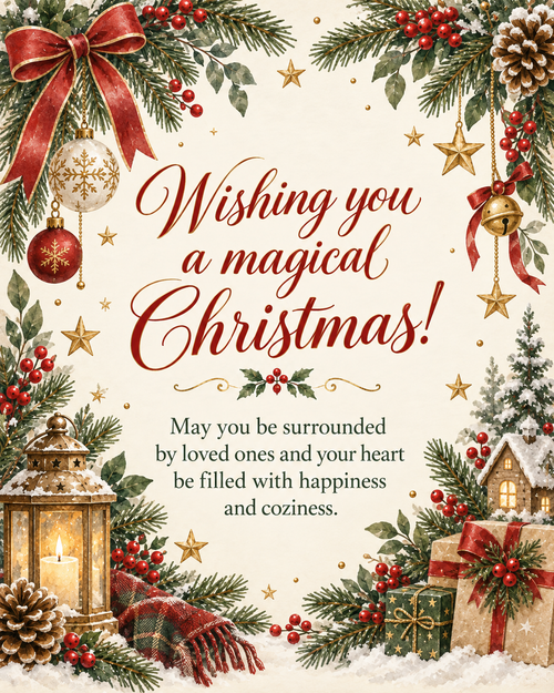 Card for Christmas