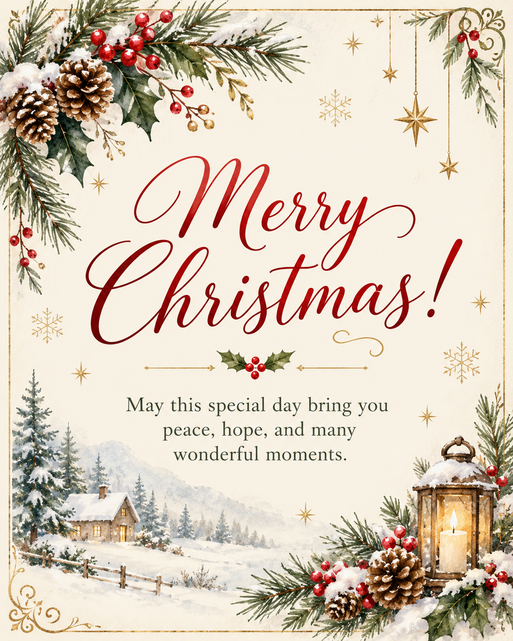 Card for Christmas