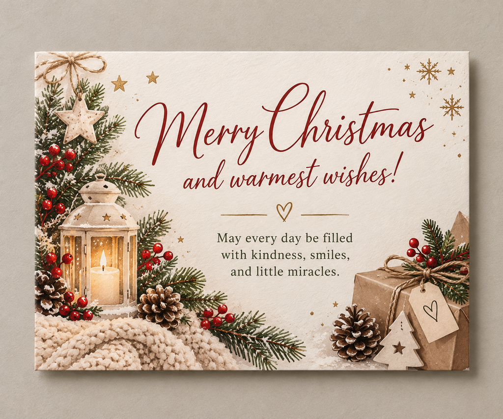 Card for Christmas