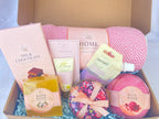 Pink Spa Gift Set | Turkish Towel Gift | Self Care Birthday Gift for Her | Pampering Gift Box