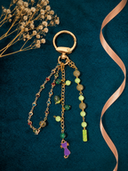 Cute Beaded Keychain & Bag Charm | Kawaii Purse Charm | Gift for Her