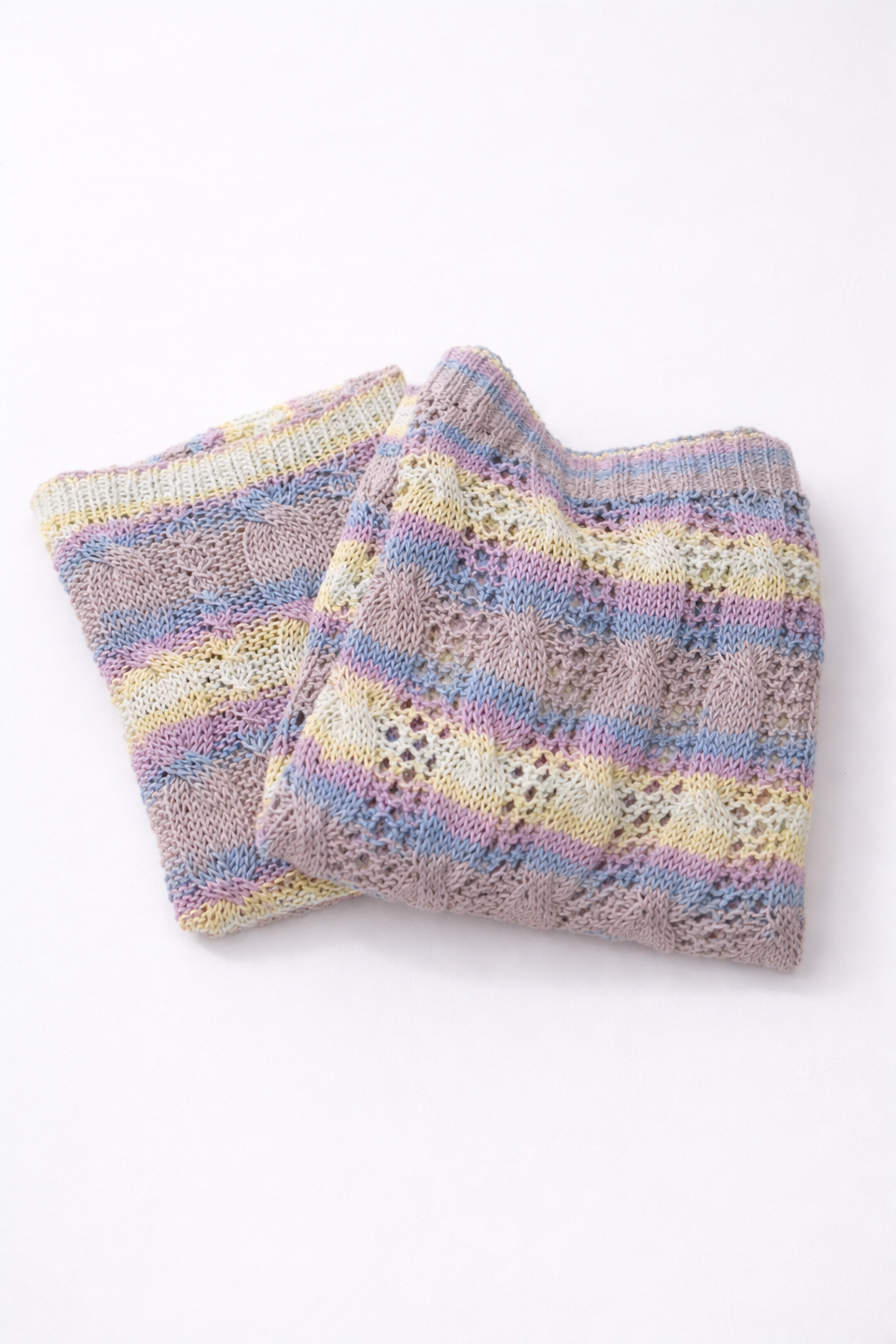 Hand Knit Summer Cotton Sweater | Pastel Lace Knit Top | Lightweight Women’s Pullover | Handmade Summer Top