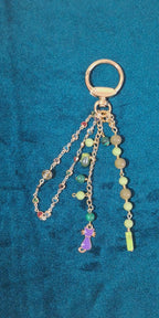 Cute Beaded Keychain & Bag Charm | Kawaii Purse Charm | Gift for Her
