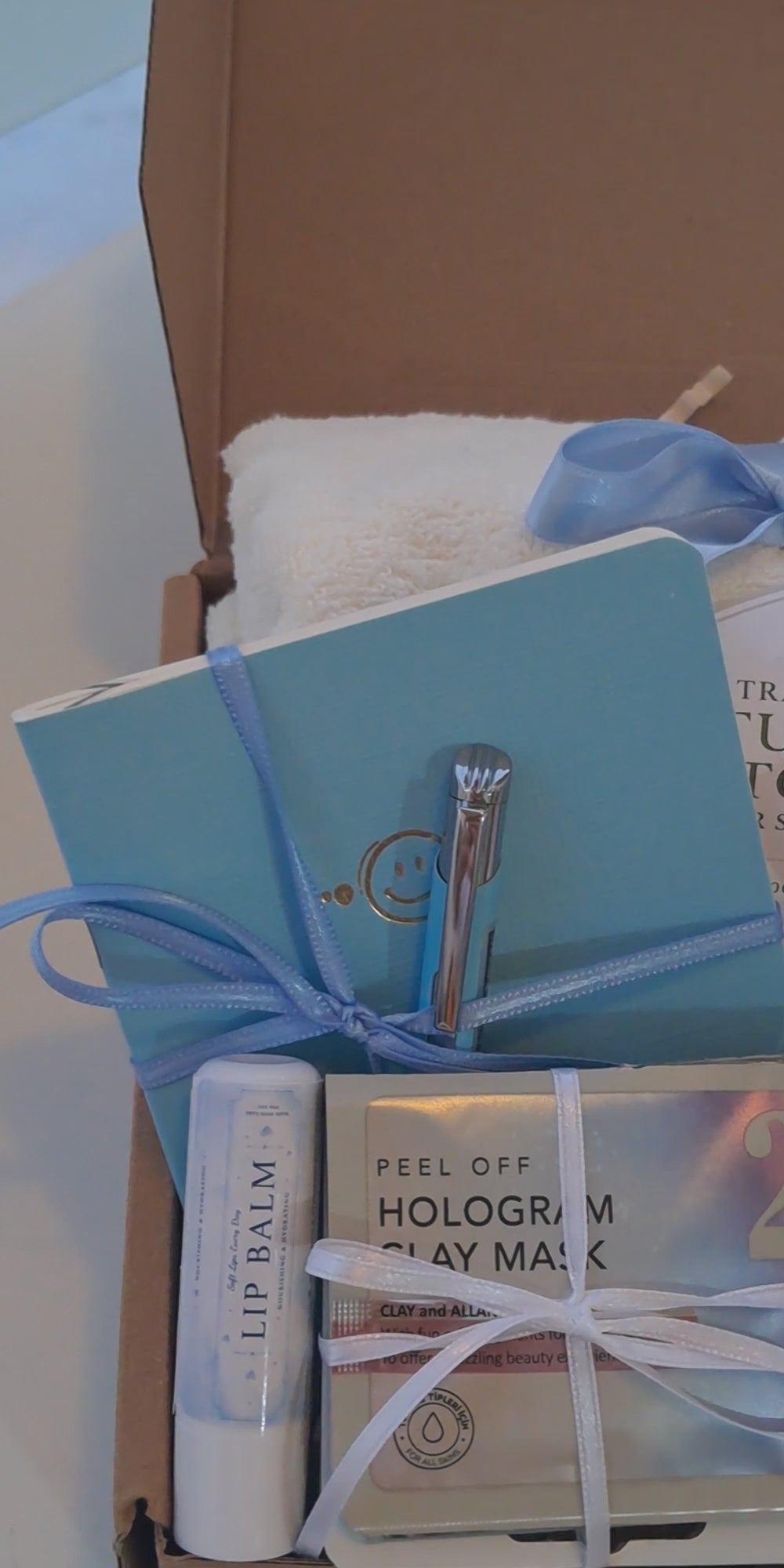 Pamper Gift Box for Her | Turkish Towel, Candle & Bath Set | Thoughtful Gift